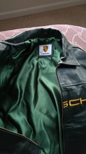 Rara giacca pelle verde ALD