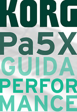 Manuale Italiano Pianoforte Tastiera Korg Pa5X (vers. 1.4)