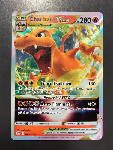 Pokemon carta charizard v - charizard,