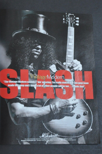 Slash with gibson les - paul,
