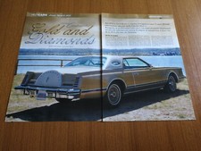 LINCOLN MARK V 1978