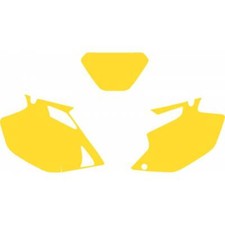 adesivi portanumero Blackbird Yamaha Wrf 250 / 450 2005 - 2006 giallo
