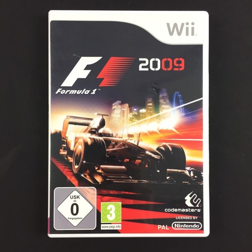 2009 wii jeu - f1, sur