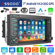 Per VW T5 Multivan Transporter DAB+ Android 14 autoradio Carplay GPS Navi RDS BT