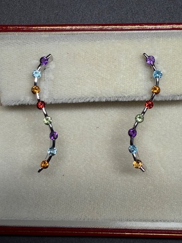 14k white gold multi color - 14k,