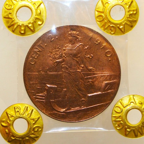 Centesimi 1910 prora - 1910, "prora"-
