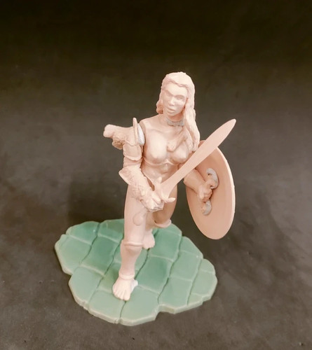 90mm resina kit figure