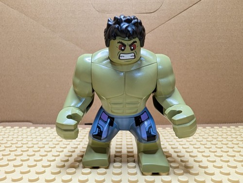Lego hulk minifigure blue - lego,