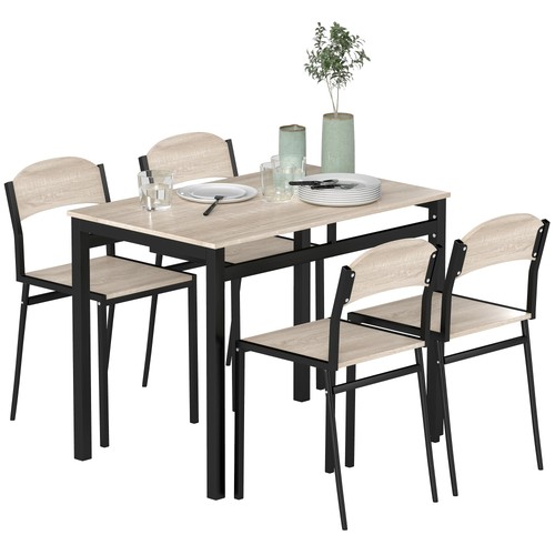 Homcom set pranzo pezzi - 5,