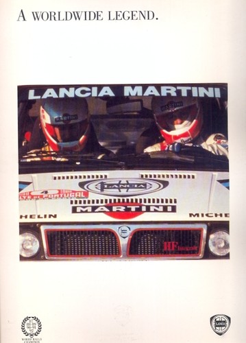 Brochure lancia delta - delta, hf