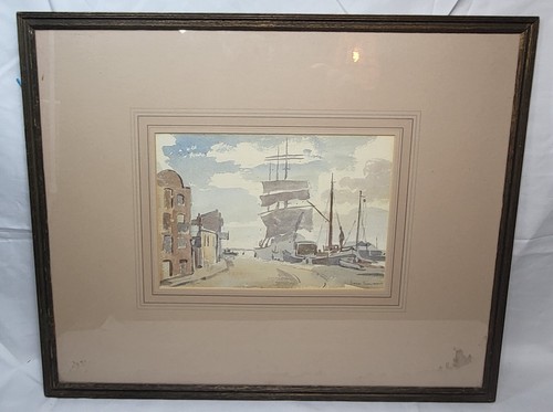Quadro acquerello paesaggio