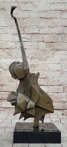 Statua scultura bronzo - , patina