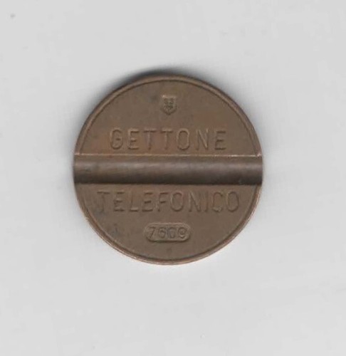 Gettone telefonico 7609 - gettone,