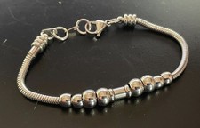 Bracciale snake in acciaio