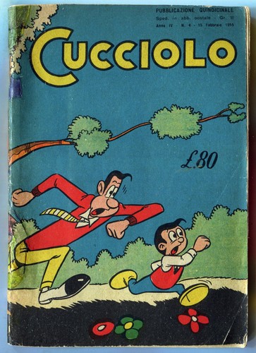 587 cucciolo alpe 1955 - ed.,