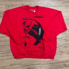 Maglione girocollo rosso