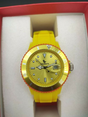 Orologio uomo laurens giallo - orologio,