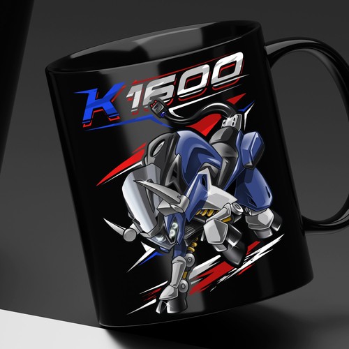 Tazza caffè moto - da, k1600