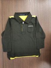 Polo manica lunga verde 12 mesi