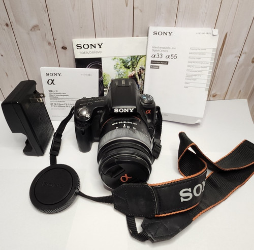 Sony alpha slt a55 - sony,