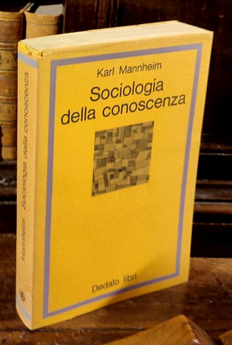 Karl mannheim sociologia - mannheim,
