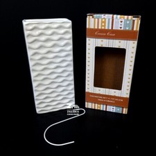 1 PZ EVAPORATORE UMIDIFICATORE BIANCO CON RILIEVO ONDULATO PER TERMOSIFONE