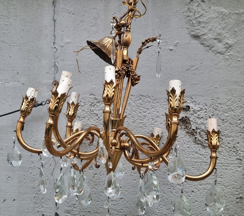 Lampadario vintage rococò - vintage,