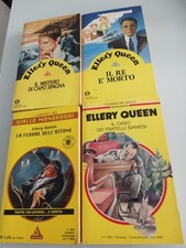 set libri gialli -Ellery Queen- edizione Mondadori       