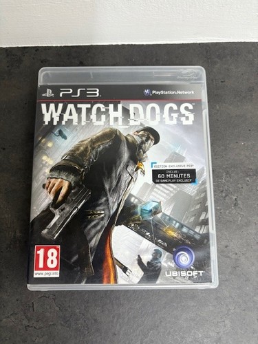 Watch dogs ps3 playstation - ps3, 3