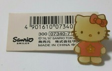 Distintivo spilla Hello Kitty rosa 1997' SANRIO retrò vecchio vintage