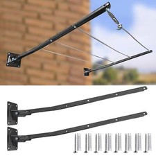 Bracci Stendibiancheria da balcone esterno, Stendibiancheria da parete (A Muro)