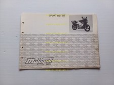 Malaguti 50 Sport RST 1990 catalogo ricambi originale Spare Parts Catalogue