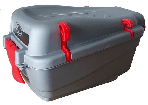 Topcase grigio rosso - topcase, grigio/rosso