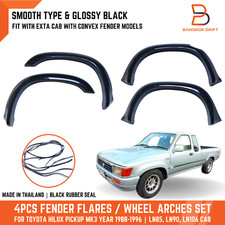 3" NERO TOYOTA HILUX PICKUP