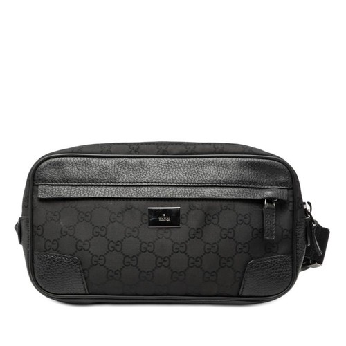 Gucci nylon nero pelle - gucci,