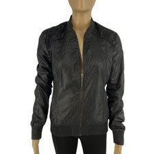 GUESS Giacca Bomber Nera A Zip