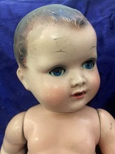 Marcellino Ottolini, Bambola Antica In Celluloide Dipinta A Mano. Anni ‘50