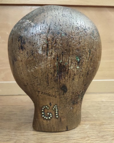 Marotte bois forme tête - marotte,