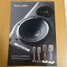 Catalogo Esposizione Sonus faber Electa Amator II /SINUM