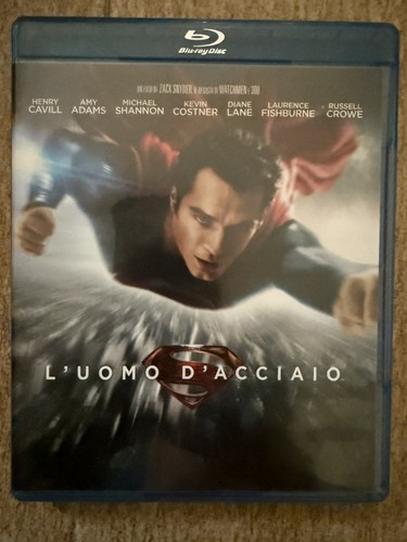 Uomo acciaio blu ray film - blu,