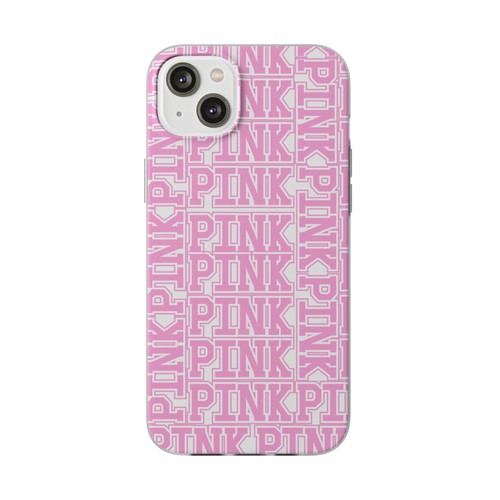 Custodia iphone rosa testo - custodia,