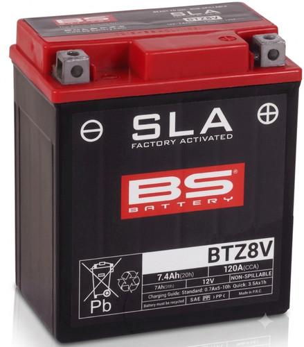 Batteria battery btz8v - bs,