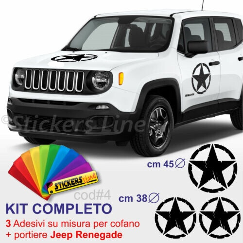 Adesivi stella militare kit - stella,