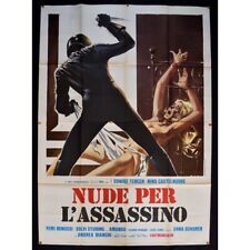 manifesto NUDE PER L'ASSASSINO edwige fenech femi benussi A20