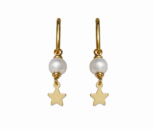 Orecchini oro 9kt - orecchini, perla