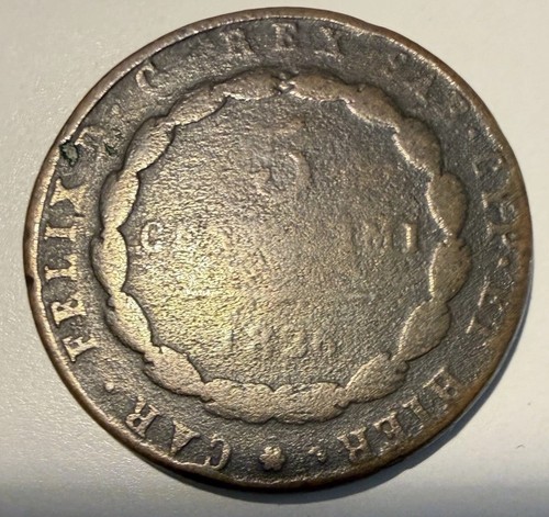 Moneta antica centesimi 1826 - moneta, 5