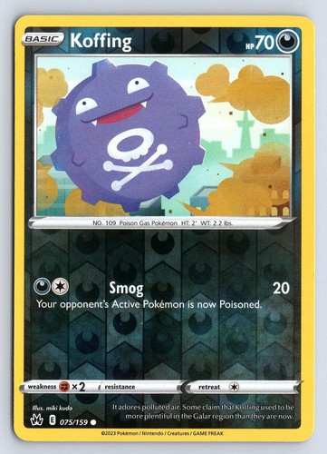 Koffing 075 159 corona - koffing, 075/159