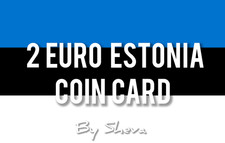 2 euro Estonia Coin Card BU