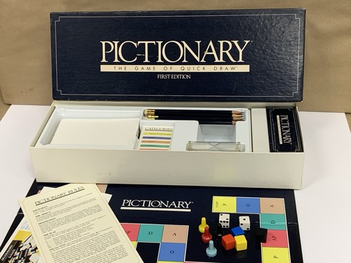 Gioco pictionary vintage 1985 - pictionary,