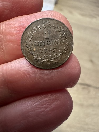 Centesimo 1867 vittorio - centesimo,